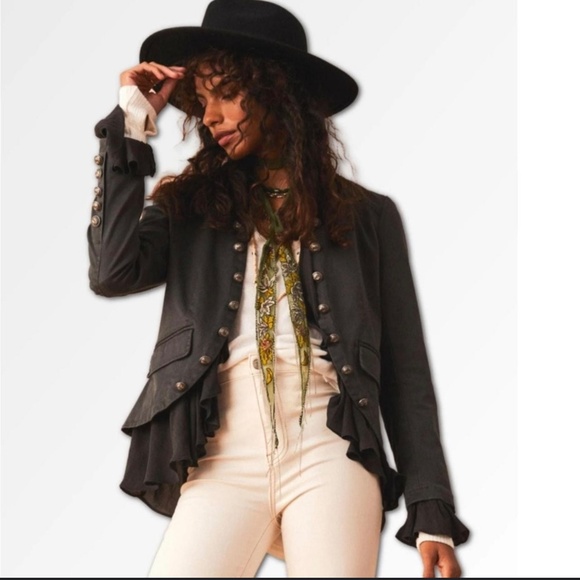 Free People Ruffles Romance Jacket - Picture 7 of 12